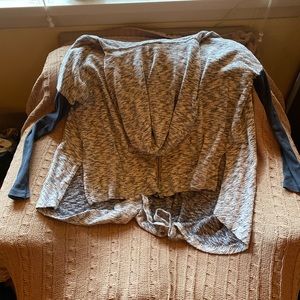 Full Zip-up cape jacket